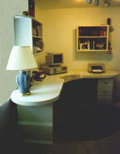 Computer desk image
